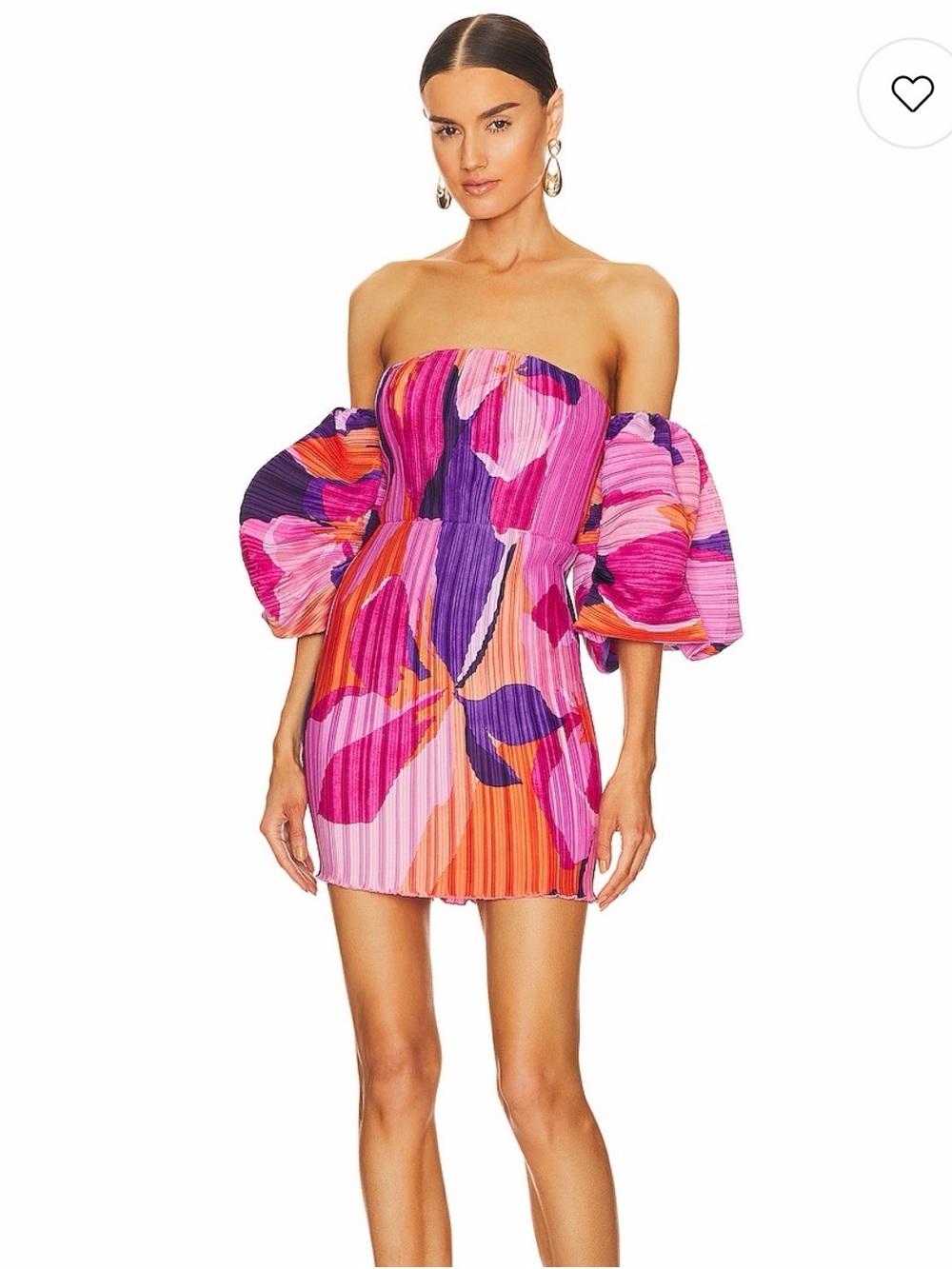 L'IDEE Sirene Mini Dress in Capri